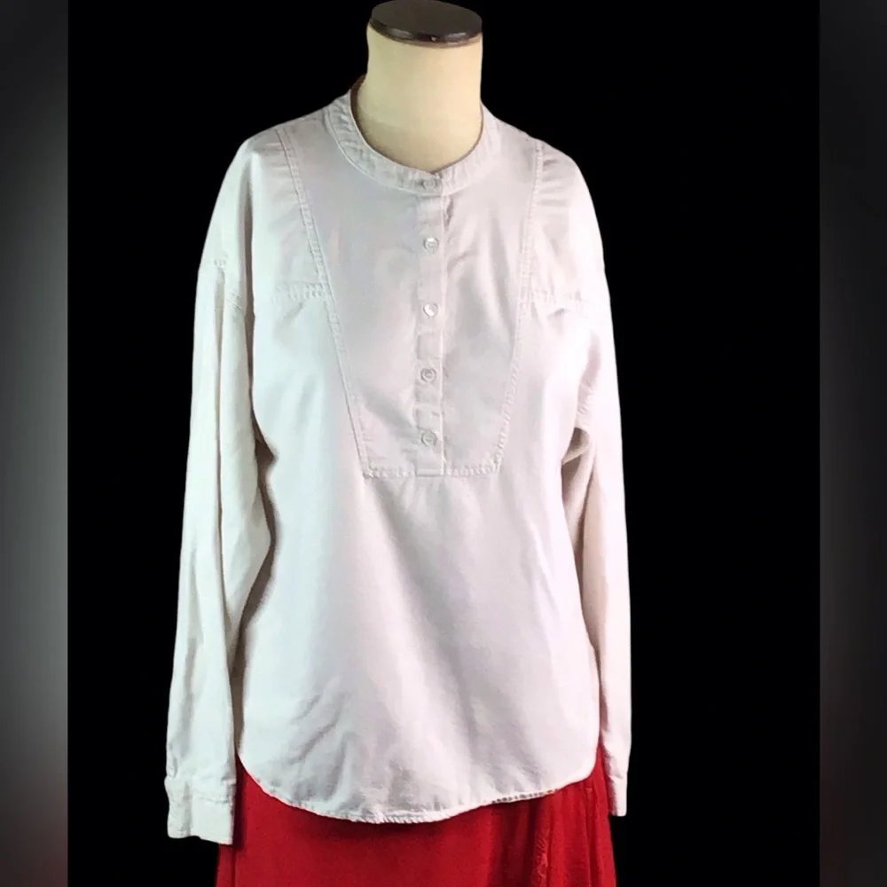 Xirena Beige Silk Oversized Top, XS, VGUC - Picture 1 of 6